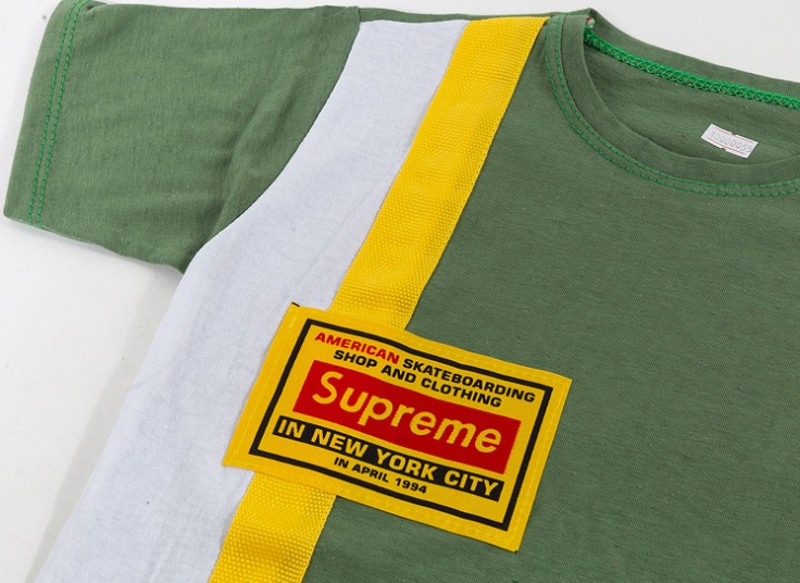 تیشرت شلوارک پسرانه Supreme