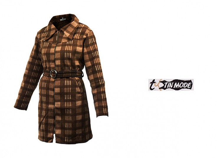 پالتو زیپ دار TIN MODE