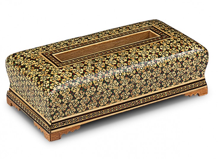 جعبه دستمال کاغذی خاتم