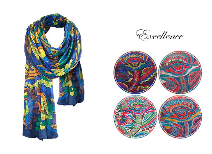 شال سیلک Excellence