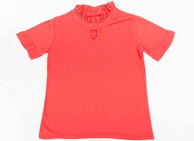 تیشرت زنانه چین دار