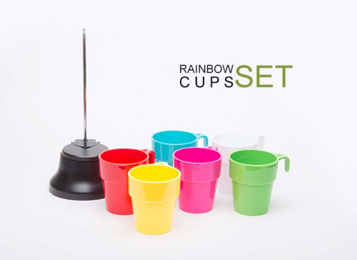 ست لیوان ۶ نفره Rainbow