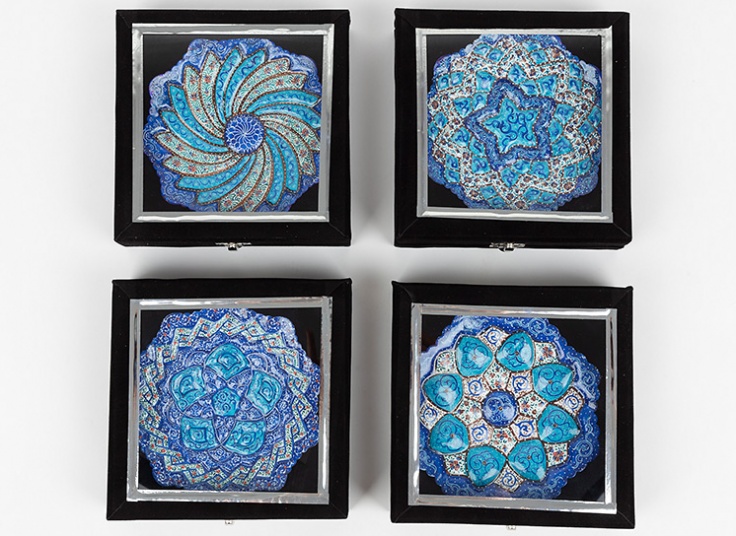 بشقاب میناکاری