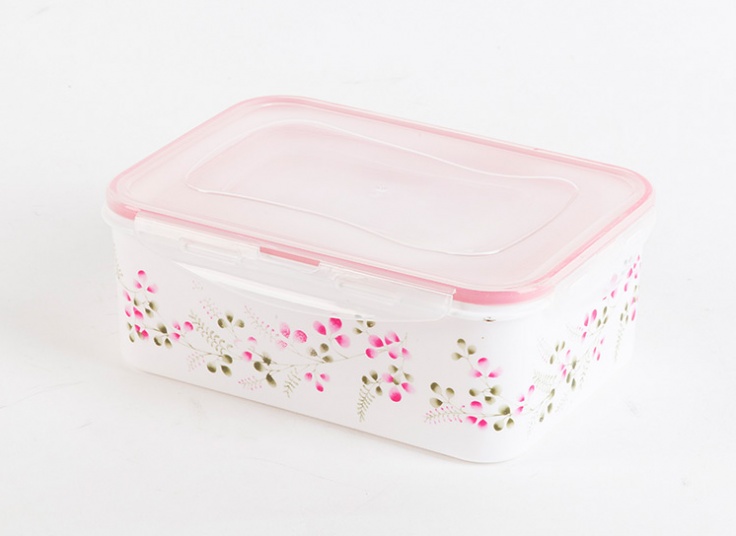 ظرف چهار تکه درب کلیپسی CiCi