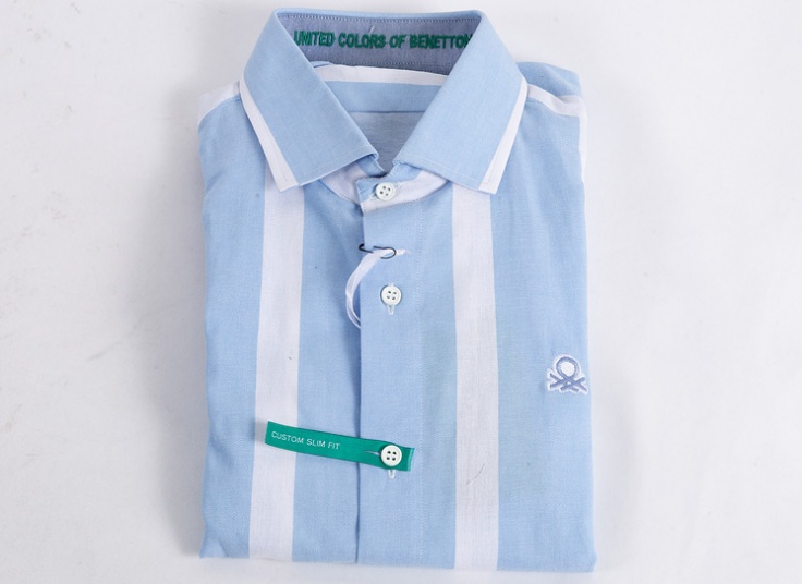 پیراهن راه راه مردانه Benetton