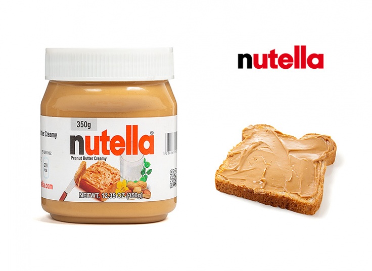 کره بادام زمینی Nutella