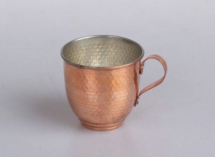 ظروف مسی چکش کاری شده