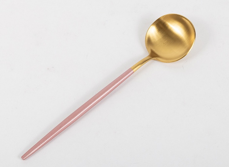 ست 4 عددی قاشق چنگال طلایی