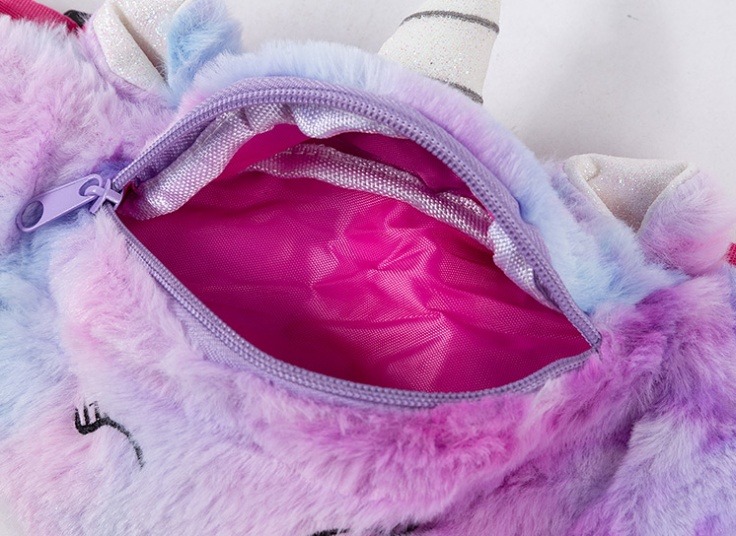 کیف کمری دخترانه طرح یونیکورن