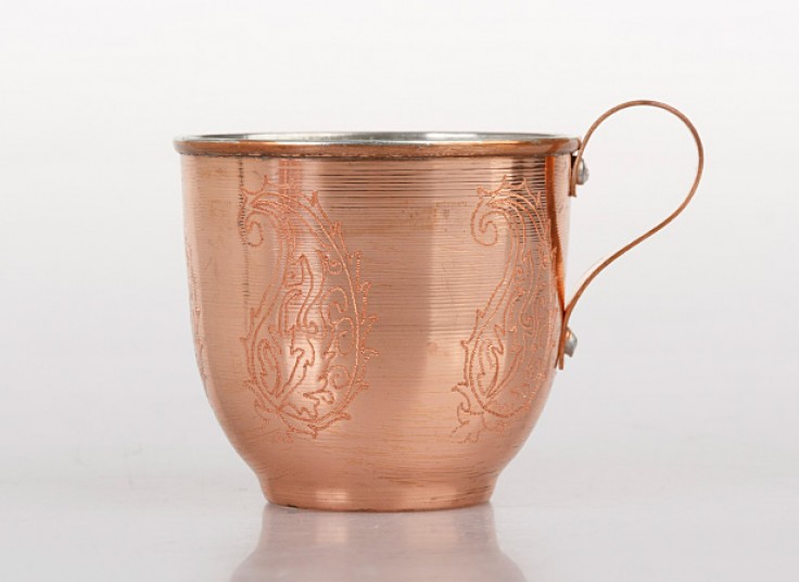 پارچ و لیوان مسی