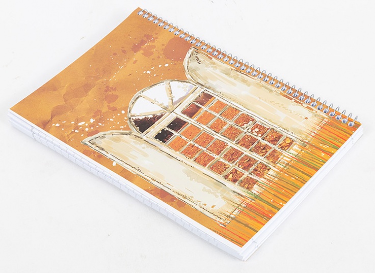 دفتر سیمی طرحدار