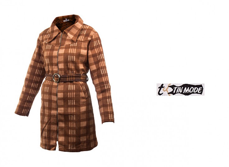 پالتو زیپ دار TIN MODE