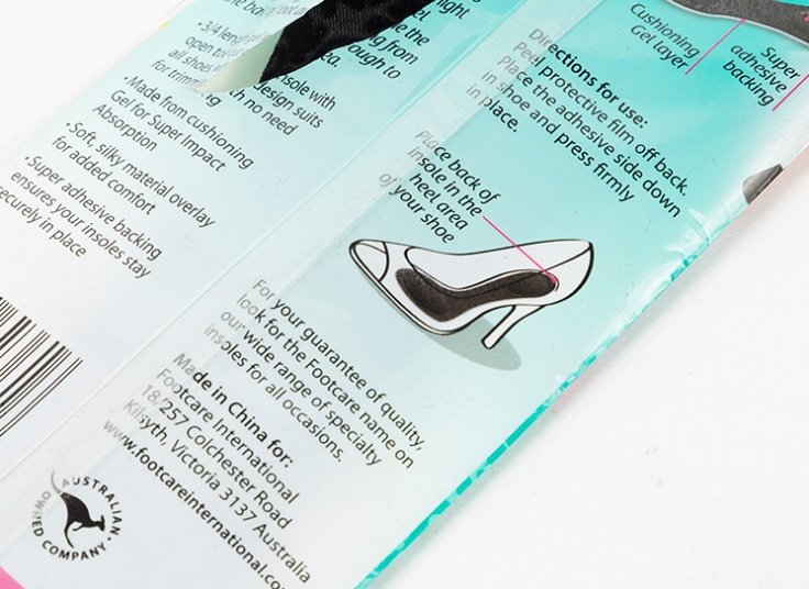 کفی کفش زنانه footcare