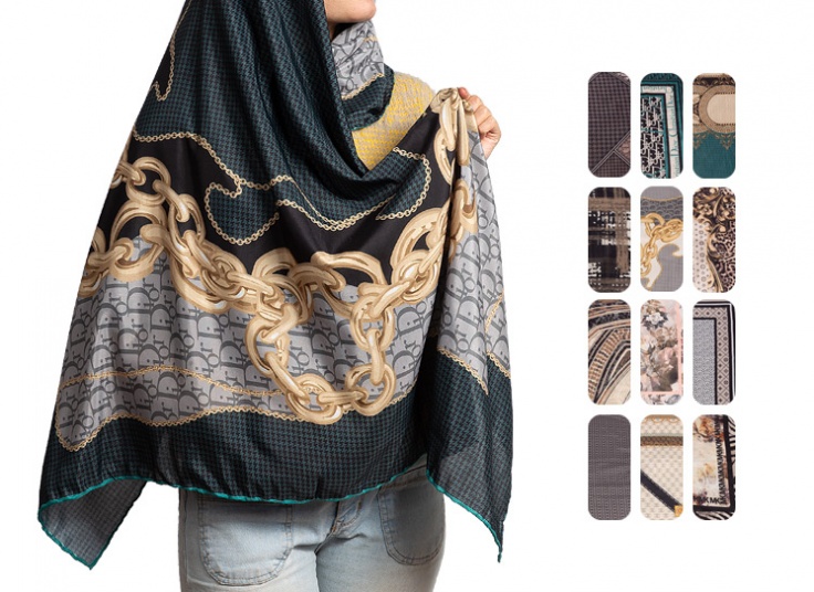 روسری قواره دار