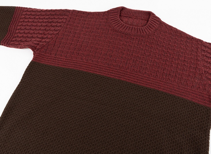 پلیور دو رنگ مردانه