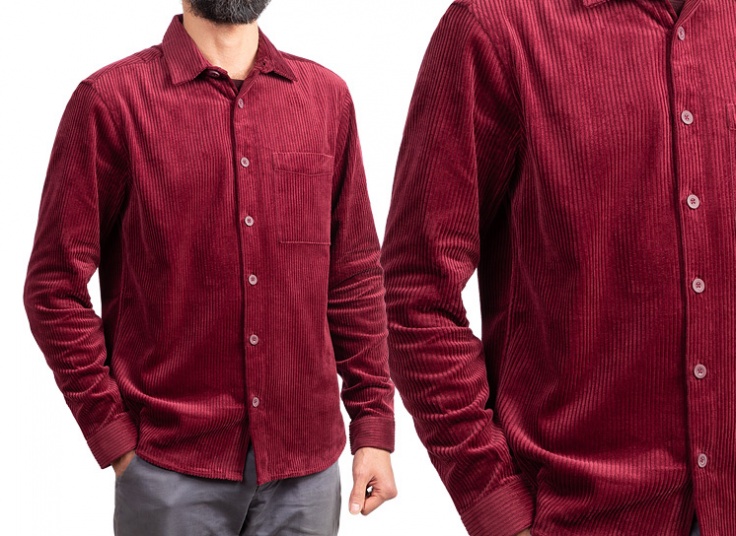 پیراهن مخمل مردانه River Island