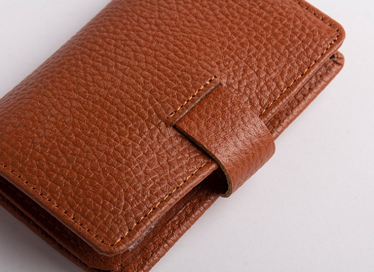 کیف جاکلیدی چرم طبیعی