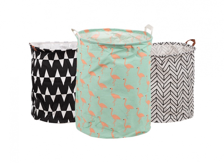 سبد لباس و اسباب بازی مدل تاشو