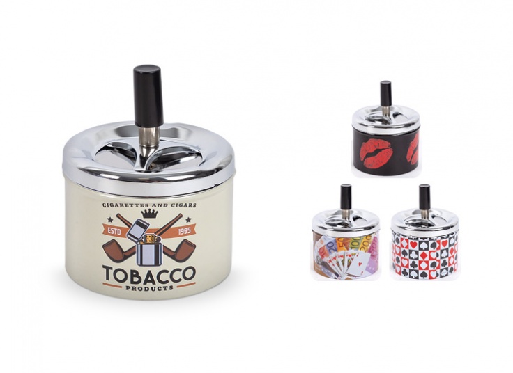 زیرسیگاری فلزی چرخشی Ashtray