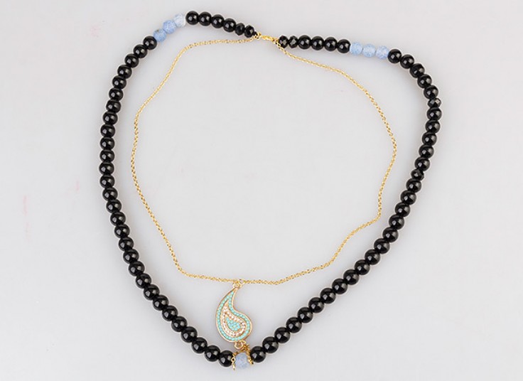 ست گردنبند و دستبند بته جقه