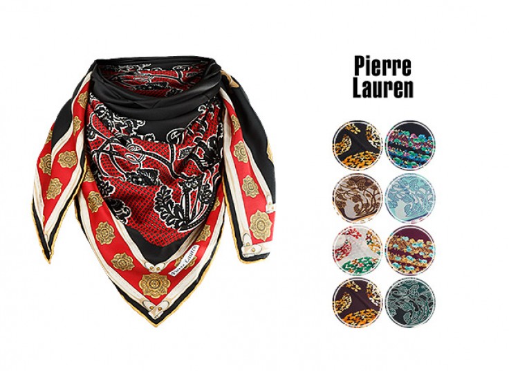 روسری ابریشم Pierre Lauren