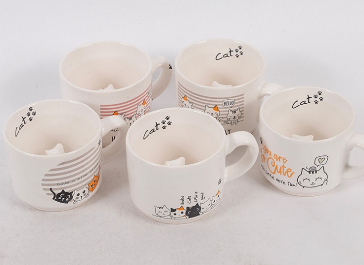 ماگ سرامیکی طرح برجسته