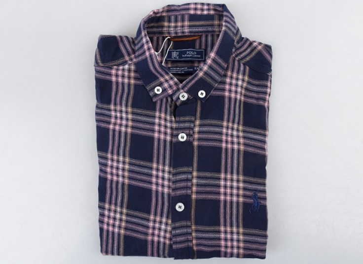 پیراهن چهارخانه مردانه طرح Polo