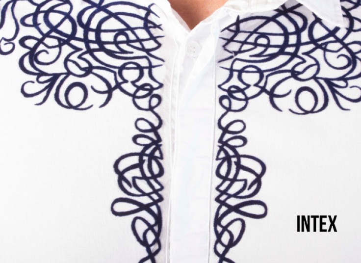 پیراهن طرح مخمل Intex