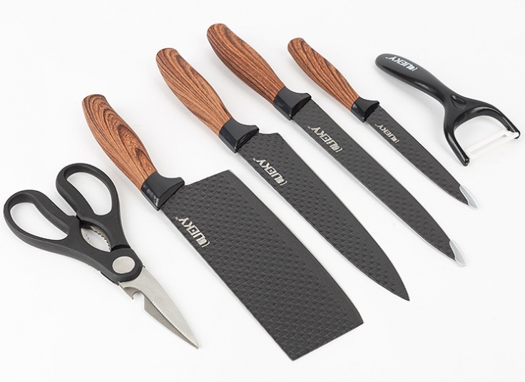 ست چاقو آشپزخانه 6 تکه Lucky