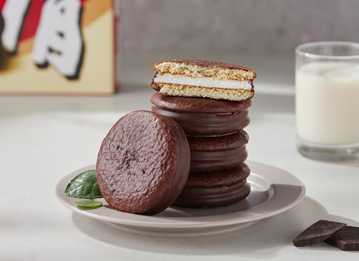 پک شش عددی کیک والس choco pie