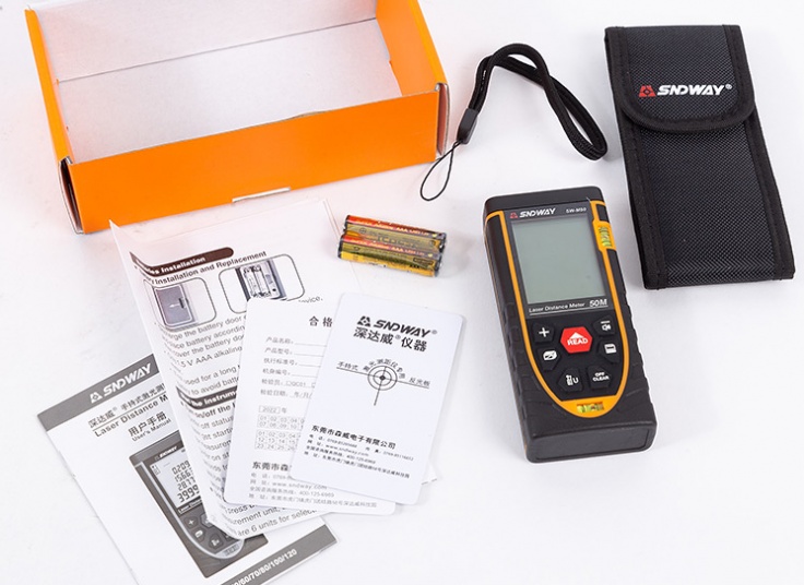 متر لیزری SNDWAY