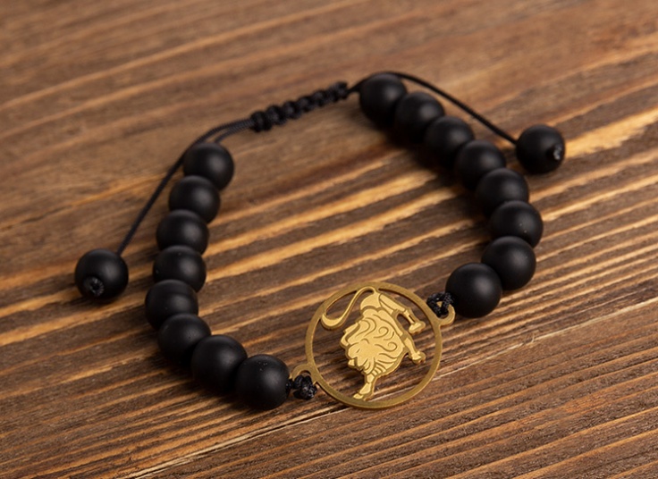 دستبند سنگی ماه تولد