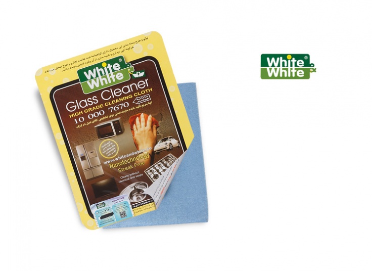 دستمال جادویی طرح White and white