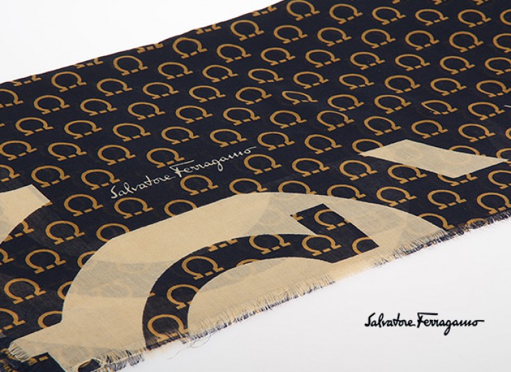 روسری نخی Salvatore Ferragamo