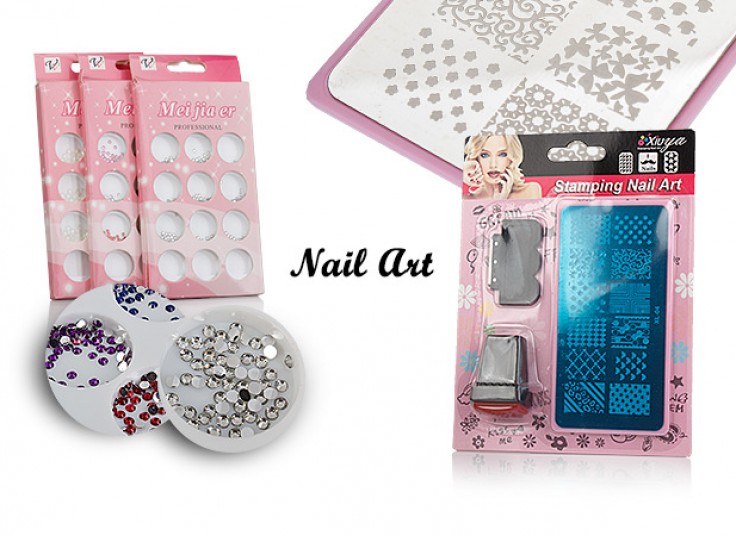 نگین و مهر ناخن Mei jia er