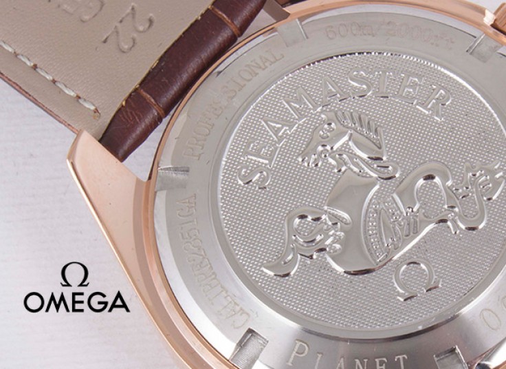 Omega مدل SeaMaster بند چرم