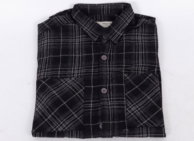 پیراهن پشمی چهارخانه Selin