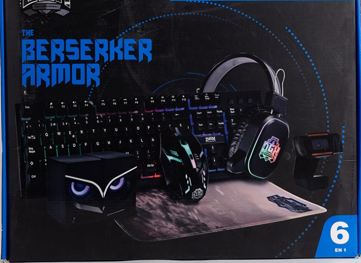 ست گیمینگ 6 تکه DGX