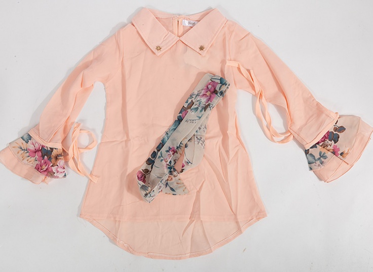 شومیز حریر دخترانه Guodi