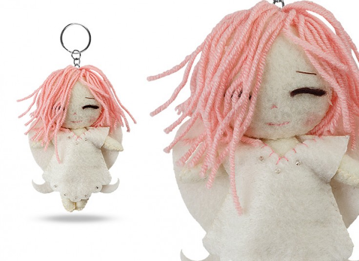 جا کلیدی عروسکی طرح فرشته