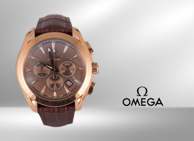 Omega مدل SeaMaster بند چرم