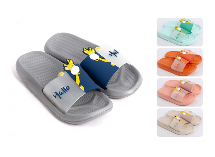 دمپایی زنانه زیتون مدل Hallo