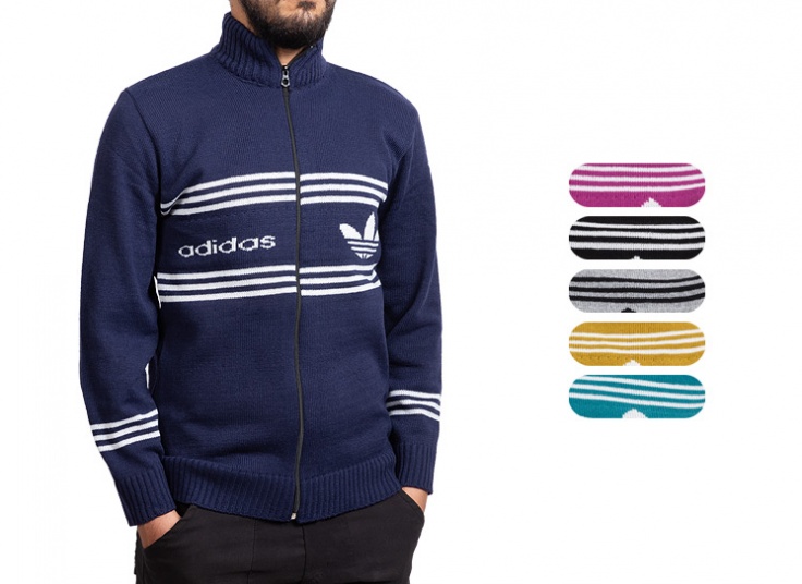 سویشرت بافت طرح Adidas