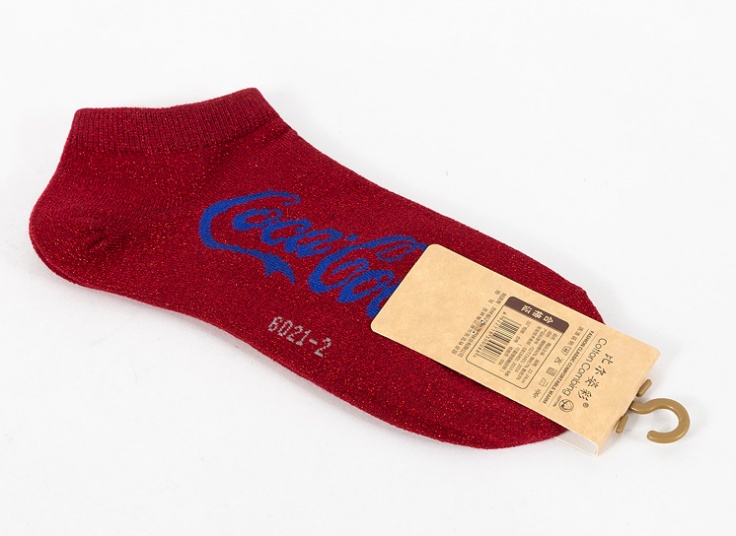 جوراب لمه طرح CocaCola