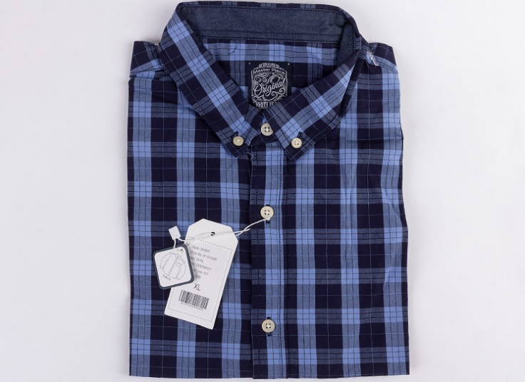 پیراهن چهارخانه مردانه Jooti jeans