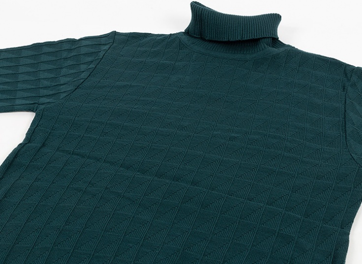 یقه اسکی بافت طرحدار