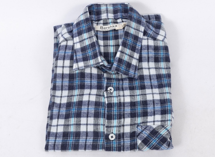 پیراهن پشمی مردانه BERSHKA