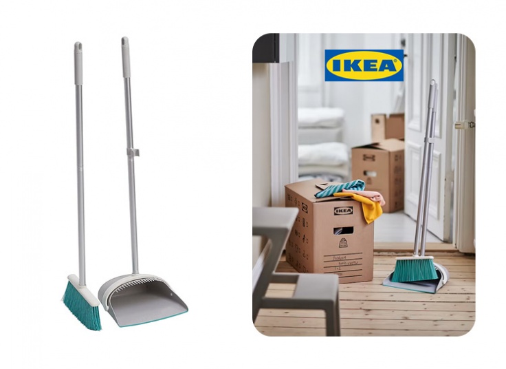 جارو و خاک انداز ایکیا مدل PEPPRIG