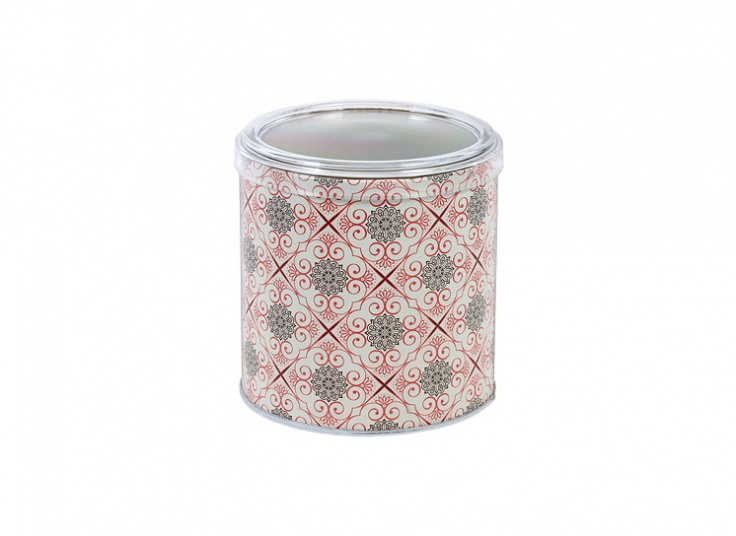 قوطی فلزی درب کریستالی