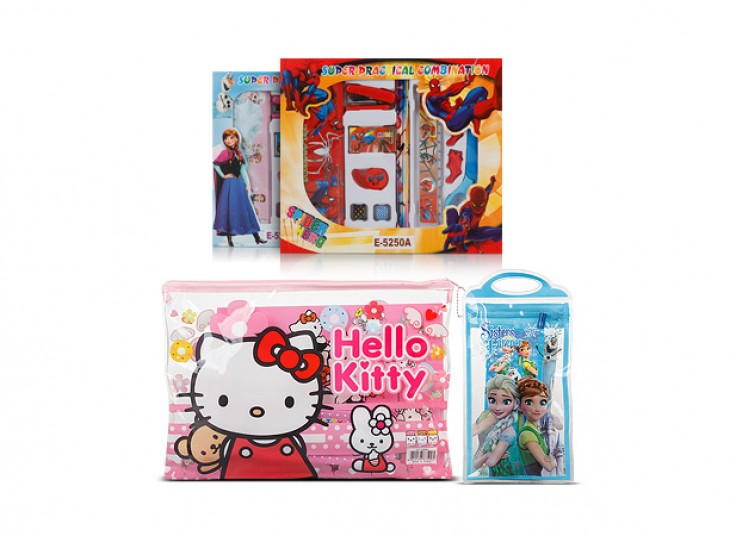 پکیج لوازم تحریر کارتونی